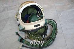 Original Surplus Fighter Pilot Helmet, High Altitude Sealed Helmet