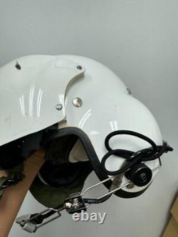 Original USAF Helicopter Pilot Gentex SPH-4 Flight Helmet With Mic Visor X-Large