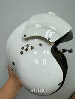 Original USAF Helicopter Pilot Gentex SPH-4 Flight Helmet With Mic Visor X-Large