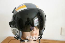 Original Usaf Pilot Flight Helmet Hgu-55/p Black Sunvisor