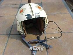 Original Vietnam Era Us Jet Pilot Flight Helmet