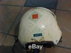 Original Vietnam Era Us Jet Pilot Flight Helmet