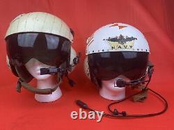 Original Vietnam War Flight Helmet Named Set Helicopter Pilot USMC Search Rescue