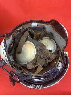 Original Vietnam War Flight Helmet Named Set Helicopter Pilot USMC Search Rescue