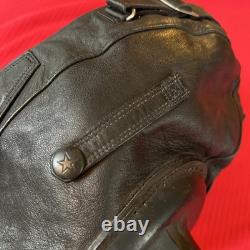Original Vtg USSR Soviet MiG Fighter Pilot Leather Flight Helmet & Microphone
