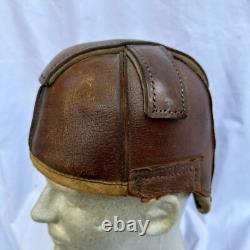 Original WW1 Spalding US Army Air Corps Pilot Flight Helmet