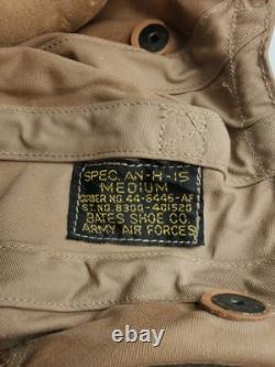 Original WW2 US Army Air Force Aircraft Type AN-H-15 PILOT SUMMER FLIGHT HELMET