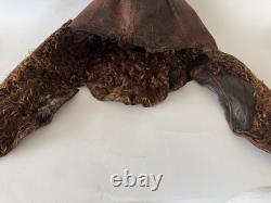 Original WWII Soviet Pilot Winter Flight Helmet RKKA Red Army Supple Leather