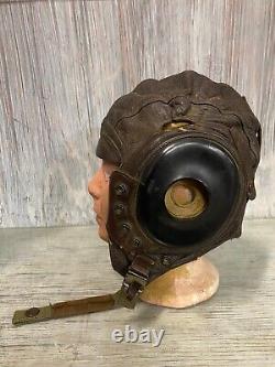 Original WWII U. S. Army Air Force A-11 Flight Helmet USAAF