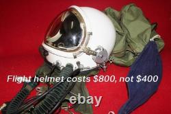 Original fighter pilot helmet, high altitude sealed helmet 1# XXL $800