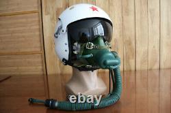 Original pilot flight helmet tk-11, oxygen mask