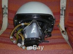 Oxygen Mask Pilot Km-35 For Zsh-7 Flight Helmet. Rare