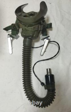 P/N 520 / MS22001 Original U. S. Flight Helmet Oxygen Mask by Sierra Engineering