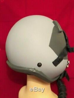 PILOT FLIGHT HELMET GENTEX HGU-55, and MBU-12 OXYGEN MASK