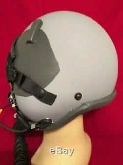 PILOT FLIGHT HELMET GENTEX HGU-55, and MBU-12 OXYGEN MASK