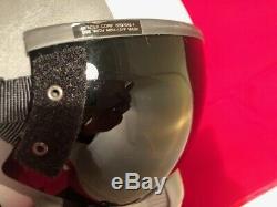 PILOT FLIGHT HELMET GENTEX HGU-55, and MBU-12 OXYGEN MASK