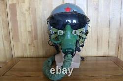 PLAAF Fighter Pilot Flight Helmet, Oxygen Mask YM-9915G