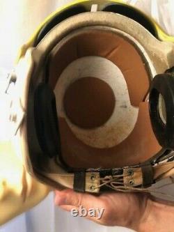 Pilot Flight Helmet Hgu-2/p And Ms 22001 Oxygen Mask F-4 Phantom