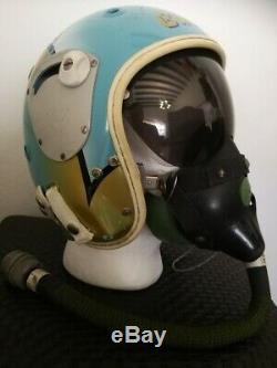 Pilot Flight Helmet South African Air Force used GUENEAU 316 with ULMER 82 mask