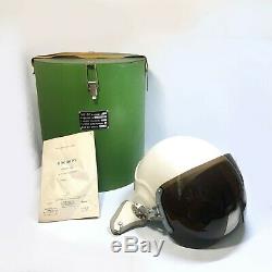 Pilot Flight Helmet USSR Soviet new aviator Air Force Size ZSH-3M Box Su Mig NOS