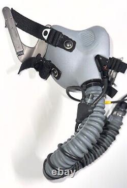 Pilot Flight Mbu-12/p Mask For Hgu Helmet Size Short With Cover Plus Extras