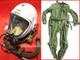 Pilot Helmet High Altitude Astronaut 1#+ Flight Suit 2#