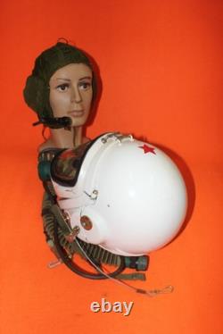 Pilot Helmet High Altitude Astronaut 1#+ Flight Suit 2#