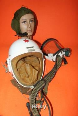 Pilot Helmet High Altitude Astronaut 1#+ Flight Suit 2#