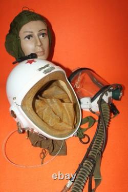 Pilot Helmet High Altitude Astronaut 1#+ Flight Suit 2#