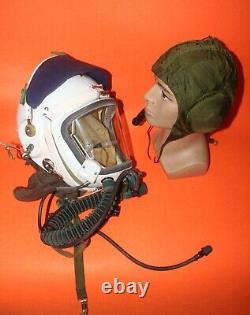 Pilot Helmet High altitude Fighter Pilot Flight Helmet 1#+ HAT 1#