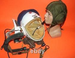 Pilot Helmet High altitude Fighter Pilot Flight Helmet 1#+ HAT 1#