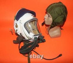 Pilot Helmet High altitude Fighter Pilot Flight Helmet 1#+ HAT 1#