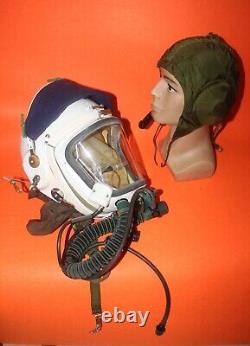 Pilot Helmet High altitude Fighter Pilot Flight Helmet 1#+ HAT 1#