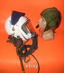 Pilot Helmet High altitude Fighter Pilot Flight Helmet 1#+ HAT 1#