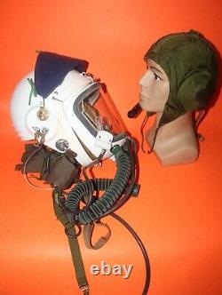 Pilot Helmet High altitude Fighter Pilot Flight Helmet 1#+ HAT 1#