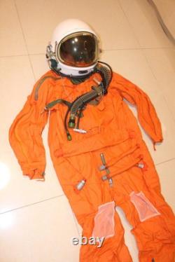Pilot Helmet Spacesuit Flight Helmet Airtight Astronaut Flying Suit 1#