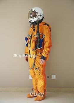 Pilot Helmet Spacesuit Flight Helmet Airtight Astronaut Flying Suit P-6# 6# XXL