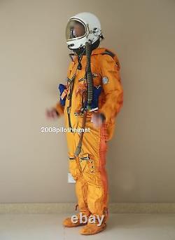 Pilot Helmet Spacesuit Flight Helmet Airtight Astronaut Flying Suit P-6# 6# XXL