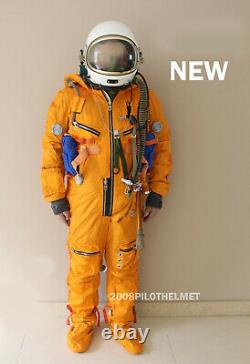 Pilot Helmet Spacesuit Flight Helmet Airtight Astronaut Flying Suit P6#