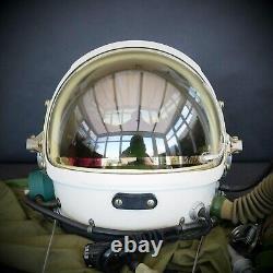 Pilot Helmet Spacesuit Flight Helmet Airtight Astronaut Flying Suit P8#