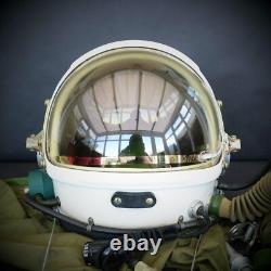 Pilot Helmet Spacesuit Flight Helmet Airtight Astronaut Flying Suit P8#