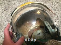 Pilots Flight Helmet Vintage Vietnam USAF Navy APH-6 APH 6B with visor