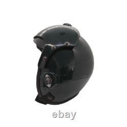 Plain Green Flight Helmet Movie Prop Pilot Naval Aviator Usn Navy
