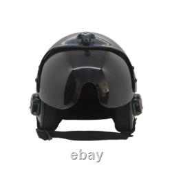 Plain Green Flight Helmet Movie Prop Pilot Naval Aviator Usn Navy