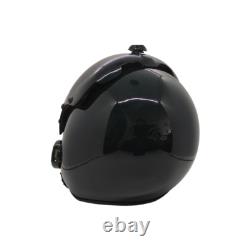 Plain Green Flight Helmet Movie Prop Pilot Naval Aviator Usn Navy + Helmet Bag