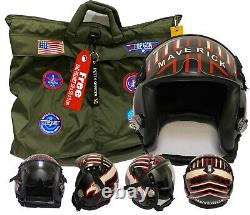 Polyst Fighter Pilot Maverick Helmet TOP Gun Movie Prop USN HGU-55(2022)