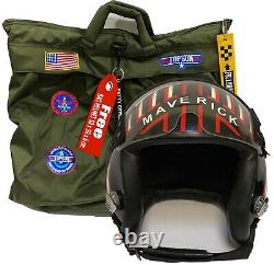 Polyst Fighter Pilot Maverick Helmet TOP Gun Movie Prop USN HGU-55(2022)