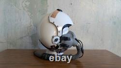 Protection Inc HGU-2A/P Pilot Flight Helmet & Mbu-12 Oxygen Mask NAMED