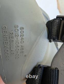 Protection Inc HGU-2A/P Pilot Flight Helmet & Mbu-12 Oxygen Mask NAMED