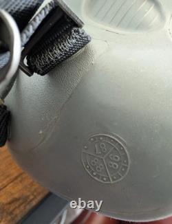 Protection Inc HGU-2A/P Pilot Flight Helmet & Mbu-12 Oxygen Mask NAMED